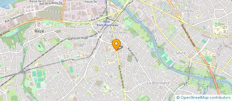 localisation de l'entreprise SCI SHEPAZO  REZE