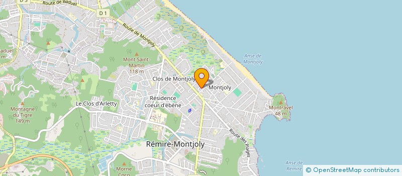 localisation de l'entreprise SCI SHEPHA  REMIRE-MONTJOLY