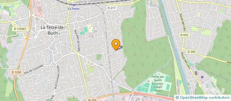 localisation de l'entreprise SCI SHEPHERD à LA TESTE-DE-BUCH