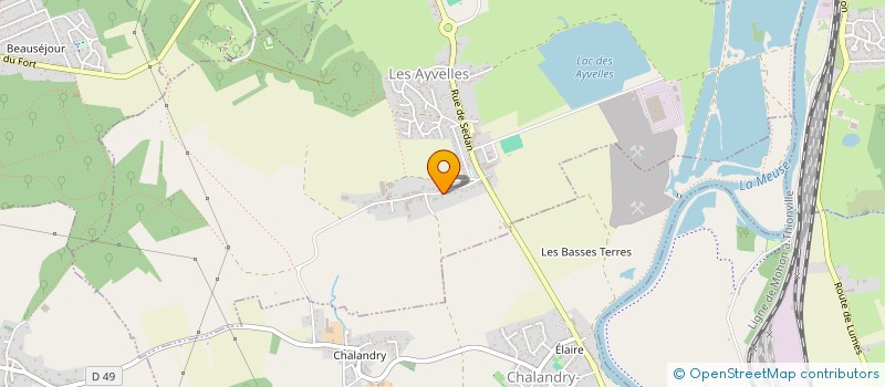 localisation de l'entreprise SCI SHERAZ  LES AYVELLES