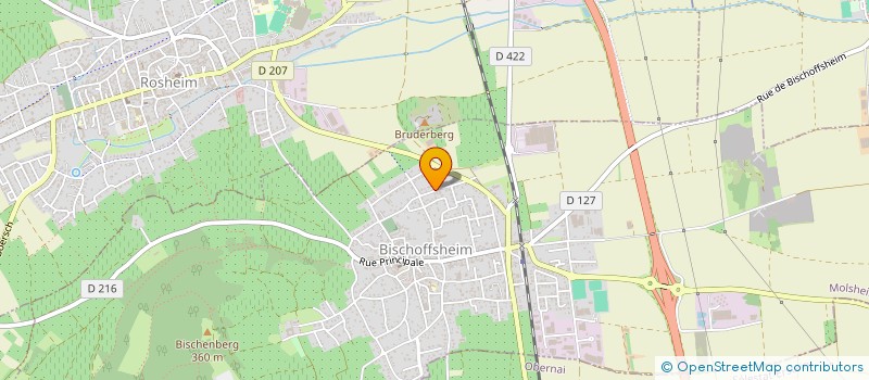 localisation de l'entreprise SCI SHERIDAN LEGACY SOLUTIONS  BISCHOFFSHEIM