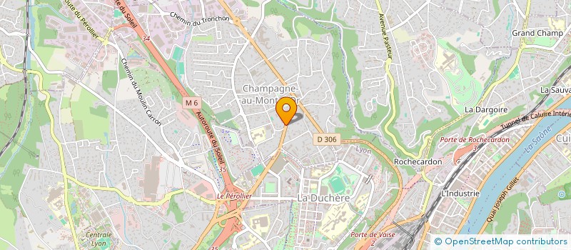 localisation de l'entreprise SCI SHERRINGTON  CHAMPAGNE-AU-MONT-D'OR