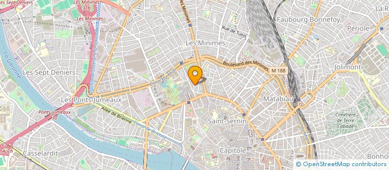 localisation de l'entreprise SCI SHERWOOD à TOULOUSE