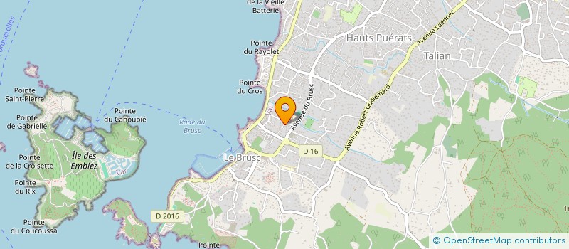 localisation de l'entreprise SCI SHERWOOD à SIX-FOURS-LES-PLAGES