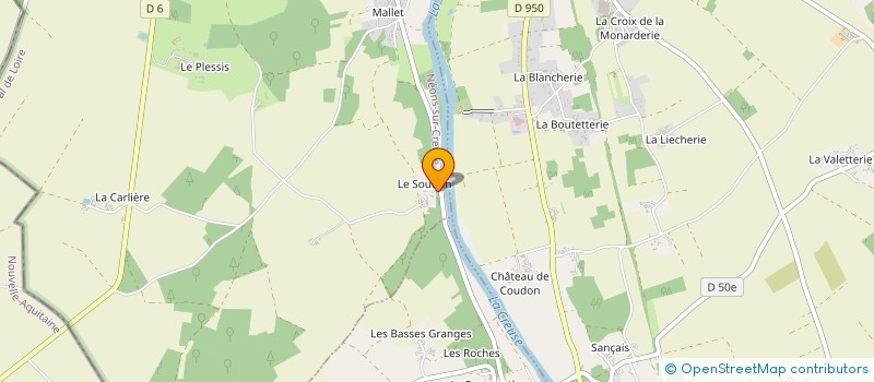localisation de l'entreprise SCI SHIELDS ESTATE à NEONS-SUR-CREUSE