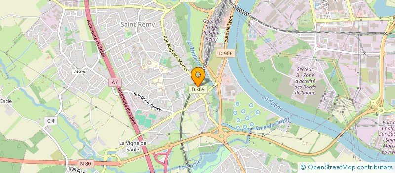 localisation de l'entreprise SCI SHINGFU à SAINT-REMY
