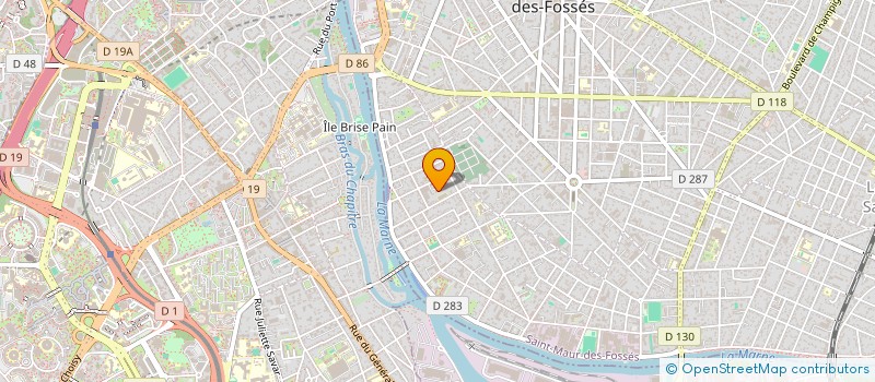 localisation de l'entreprise SCI SHIREL à SAINT-MAUR-DES-FOSSES