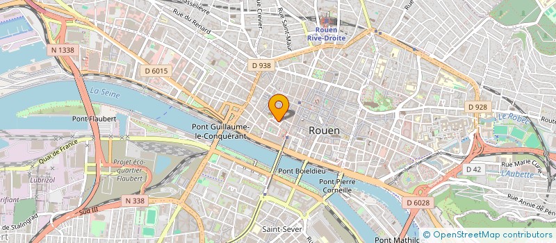 localisation de l'entreprise SCI SHIVA à ROUEN