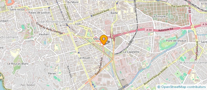 localisation de l'entreprise SCI SHN à MARSEILLE