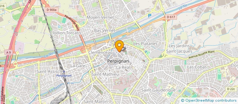 localisation de l'entreprise SCI SHOKO à PERPIGNAN