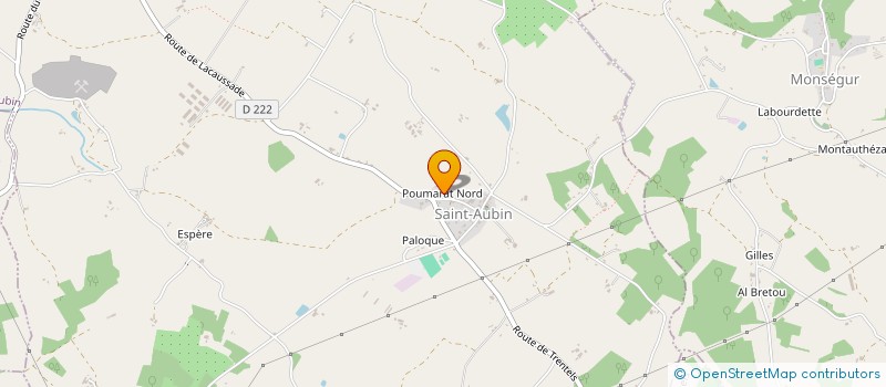 localisation de l'entreprise SCI SHUHE  SAINT-AUBIN