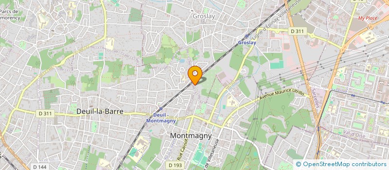 localisation de l'entreprise SCI SHYNA à GROSLAY