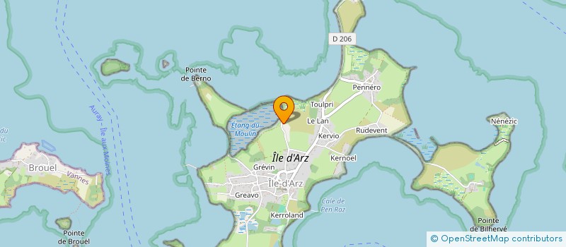 localisation de l'entreprise SCI SI DO RE  ILE-D ARZ