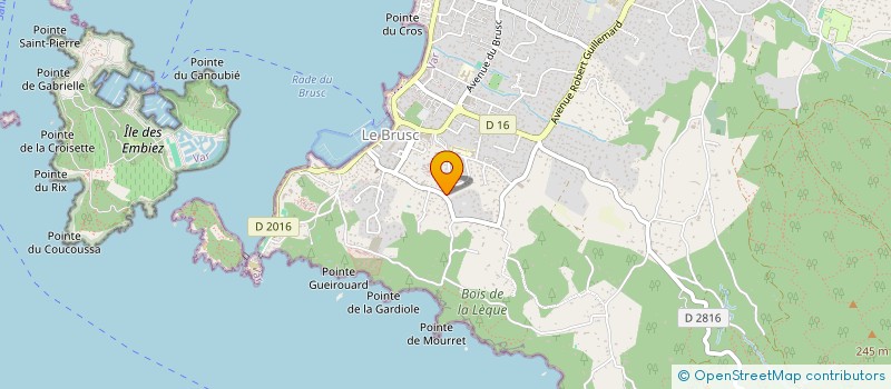 localisation de l'entreprise SCI SI GO à SIX-FOURS-LES-PLAGES