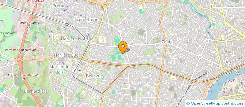 localisation de l'entreprise SCI SI IMPERATRICE  NANTES