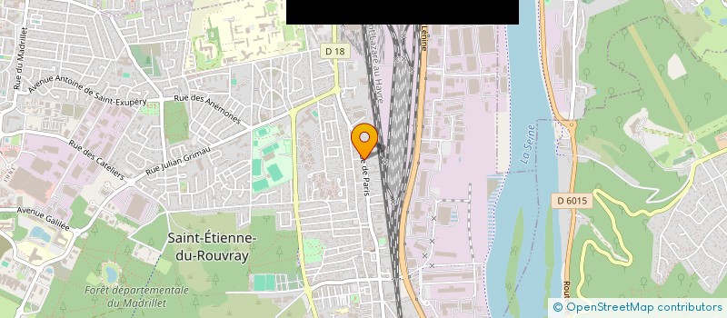 localisation de l'entreprise SCI SI VIS PACEM  SAINT-ETIENNE-DU-ROUVRAY