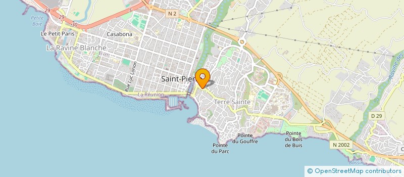 localisation de l'entreprise SCI SIA à SAINT-PIERRE