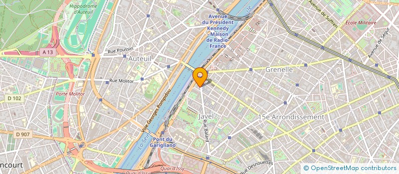 localisation de l'entreprise SCI SIACPSY  PARIS