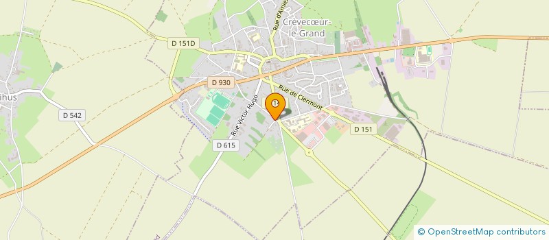 localisation de l'entreprise SCI SIAGE IMMO  LUCHY