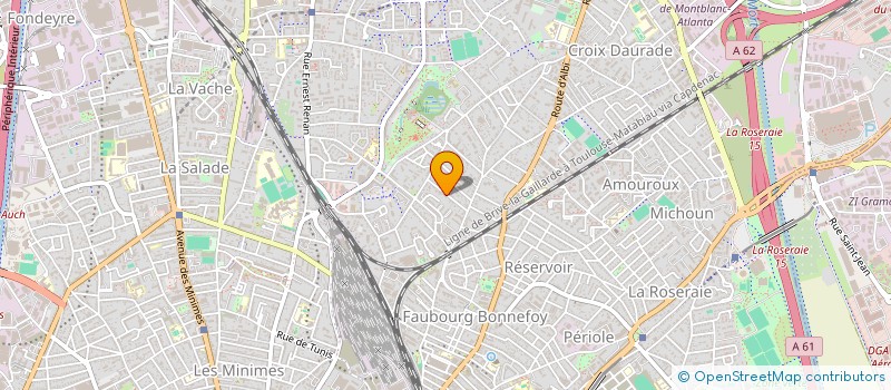 localisation de l'entreprise SCI SIALA à TOULOUSE