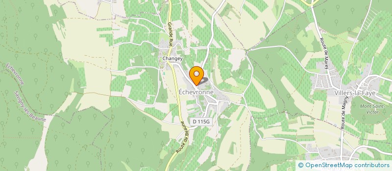 localisation de l'entreprise SCI SIAM 2 à ECHEVRONNE