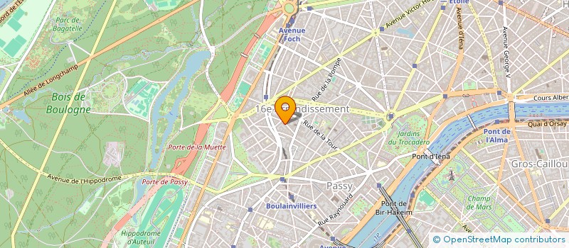 localisation de l'entreprise SCI SIAM  PARIS