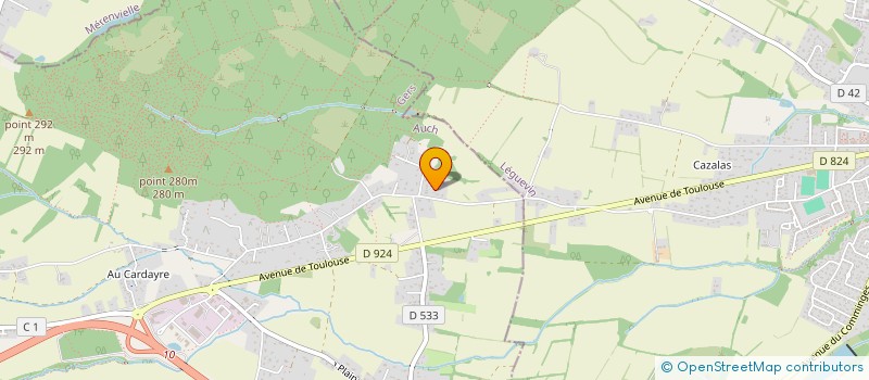 localisation de l'entreprise SCI SIAM  PUJAUDRAN