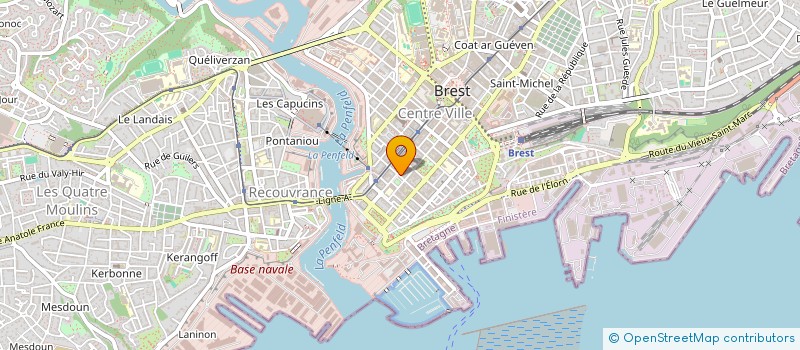 localisation de l'entreprise SCI SIAM OFFICE  BREST