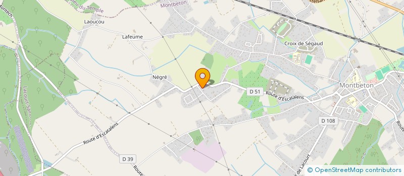 localisation de l'entreprise SCI SIAME  MONTBETON