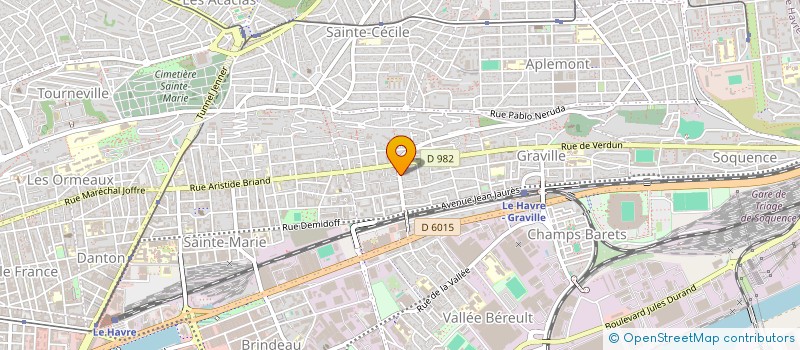 localisation de l'entreprise SCI SIANA à LE HAVRE