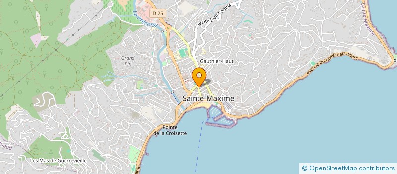 localisation de l'entreprise SCI SIANNA FONCIERE  SAINTE-MAXIME