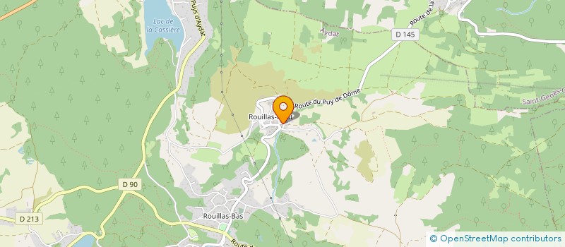 localisation de l'entreprise SCI SIANNE  AYDAT