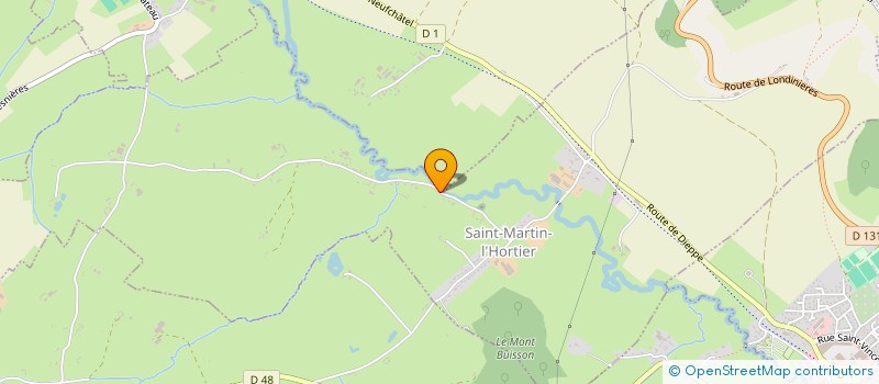 localisation de l'entreprise SCI SIANO  SAINT-MARTIN-L'HORTIER