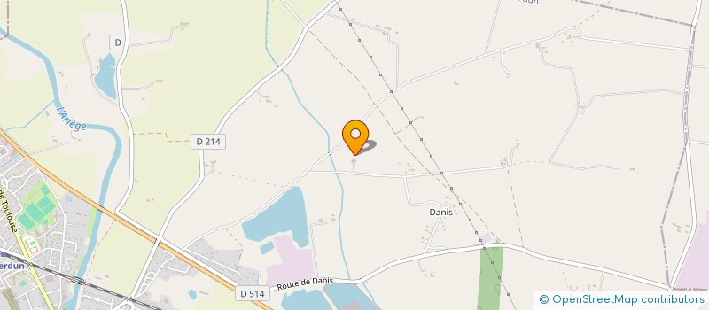 localisation de l'entreprise SCI SIARELLE à SAVERDUN