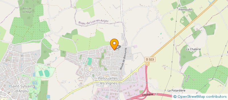 localisation de l'entreprise SCI SIBEL  VERRIERES-EN-ANJOU