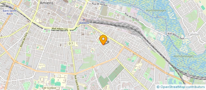 localisation de l'entreprise SCI SIBERNE à AMIENS