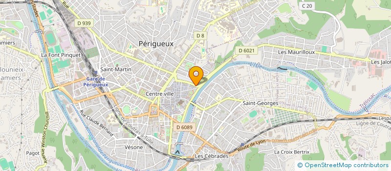 localisation de l'entreprise SCI SIBO à PERIGUEUX