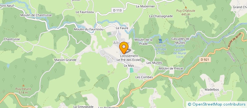 localisation de l'entreprise SCI SIBO à SAINT-CHAMANT