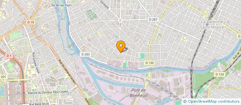 localisation de l'entreprise SCI SIBONY à SAINT-MAUR-DES-FOSSES