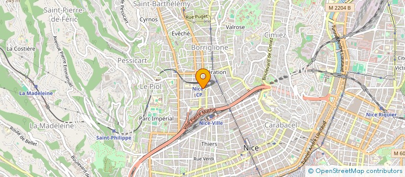 localisation de l'entreprise SCI SIBONY FAMILY à NICE