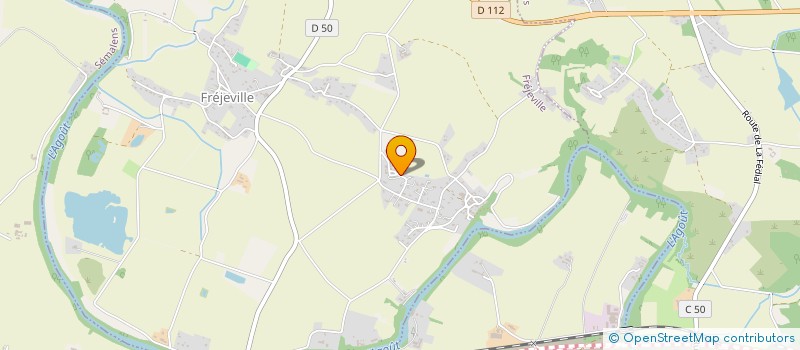 localisation de l'entreprise SCI SICARD à FREJEVILLE