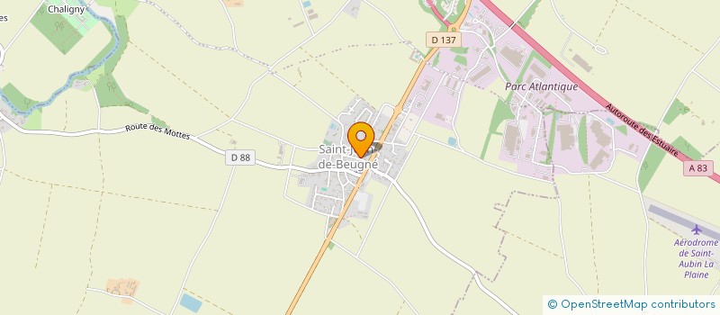 localisation de l'entreprise SCI SICARD SAINT JEAN  SAINT-JEAN-DE-BEUGNE