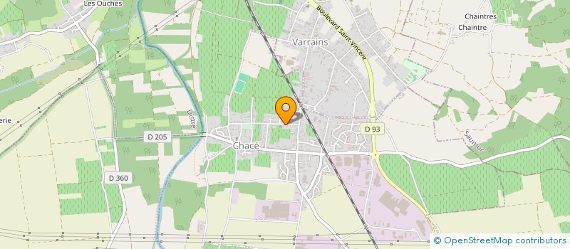 localisation de l'entreprise SCI SICAULT LEGACY  BELLEVIGNE-LES-CHATEAUX