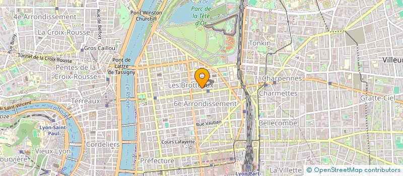 localisation de l'entreprise SCI SICED  LYON