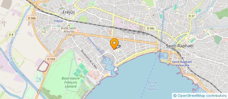localisation de l'entreprise SCI SICLA à FREJUS
