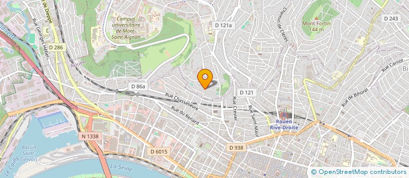 localisation de l'entreprise SCI SICLE  MONT-SAINT-AIGNAN