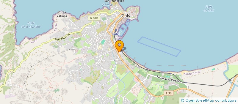 localisation de l'entreprise SCI SICO à LUMIO