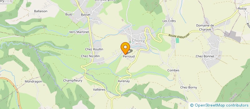 localisation de l'entreprise SCI SICONVI  CHOISY