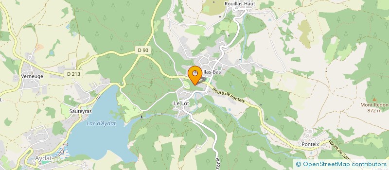 localisation de l'entreprise SCI SICOREN  AYDAT