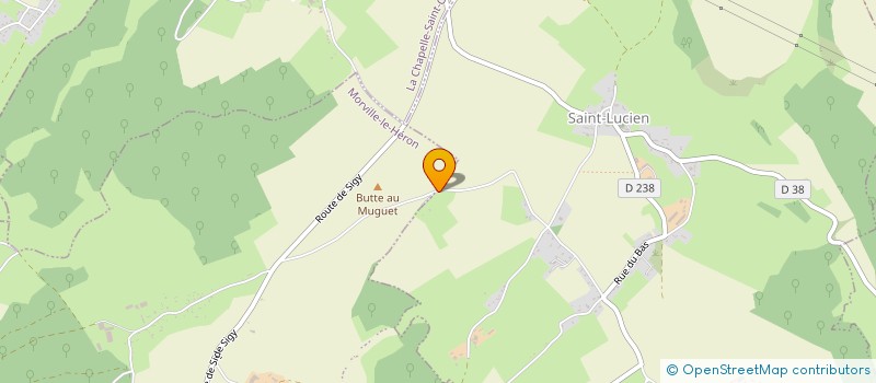 localisation de l'entreprise SCI SICSUC  SAINT-LUCIEN